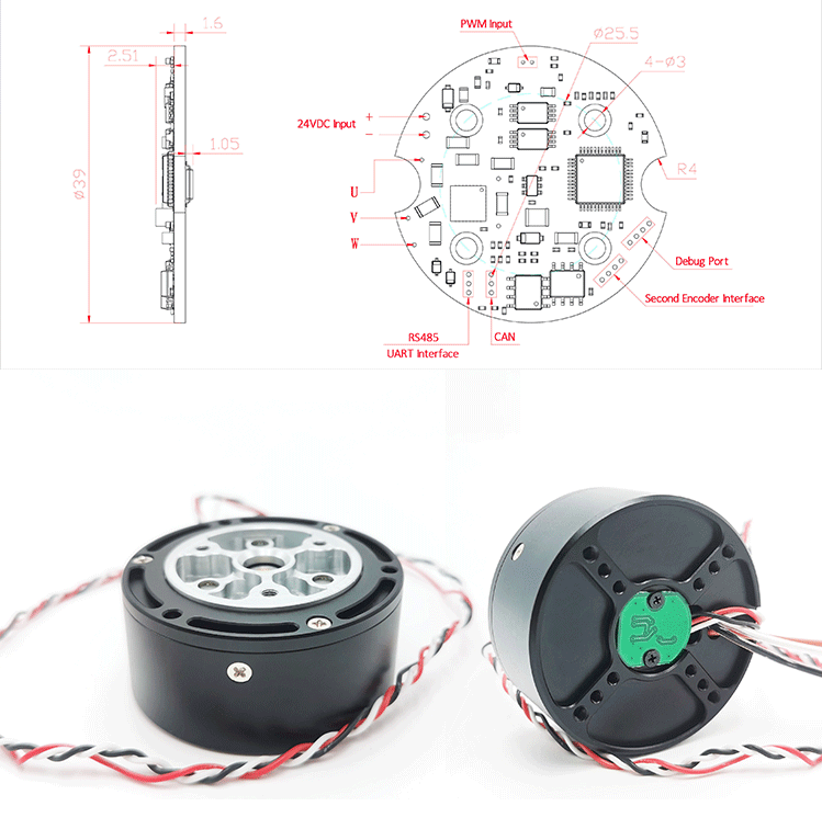 Drawings of gim motors