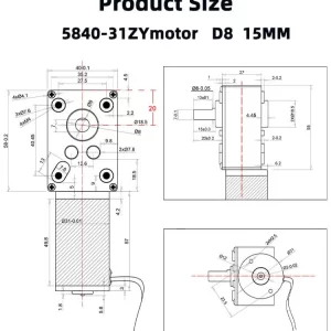 5840-31zy motors specification