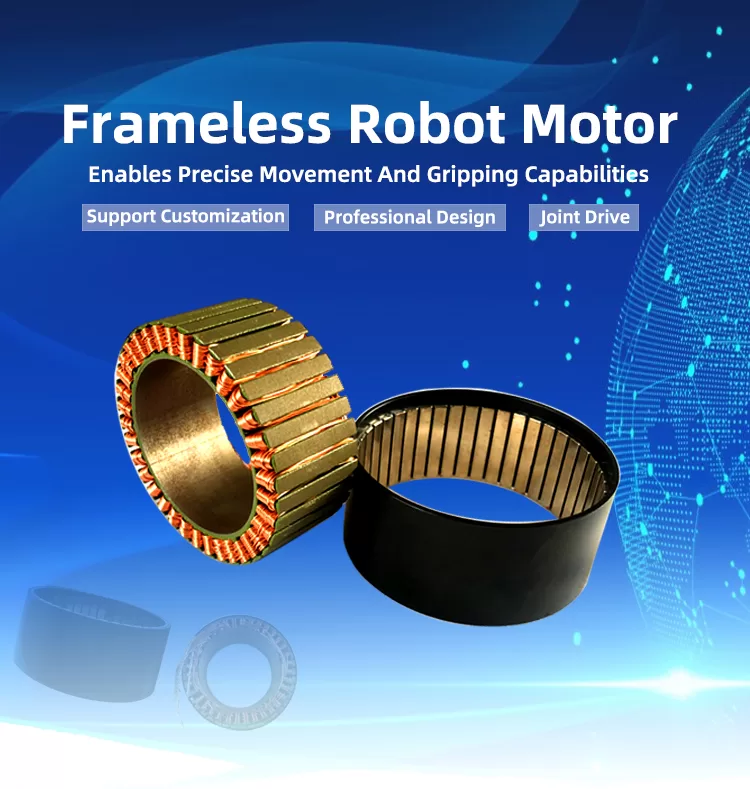 Frameless Robot Motor
