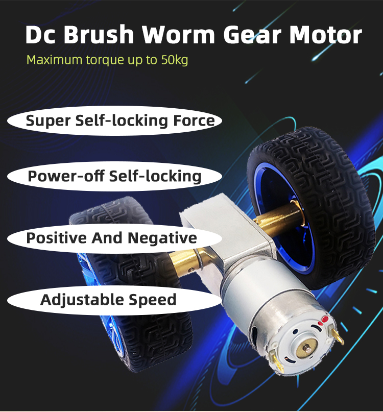 Brush Worm Gear Motors
