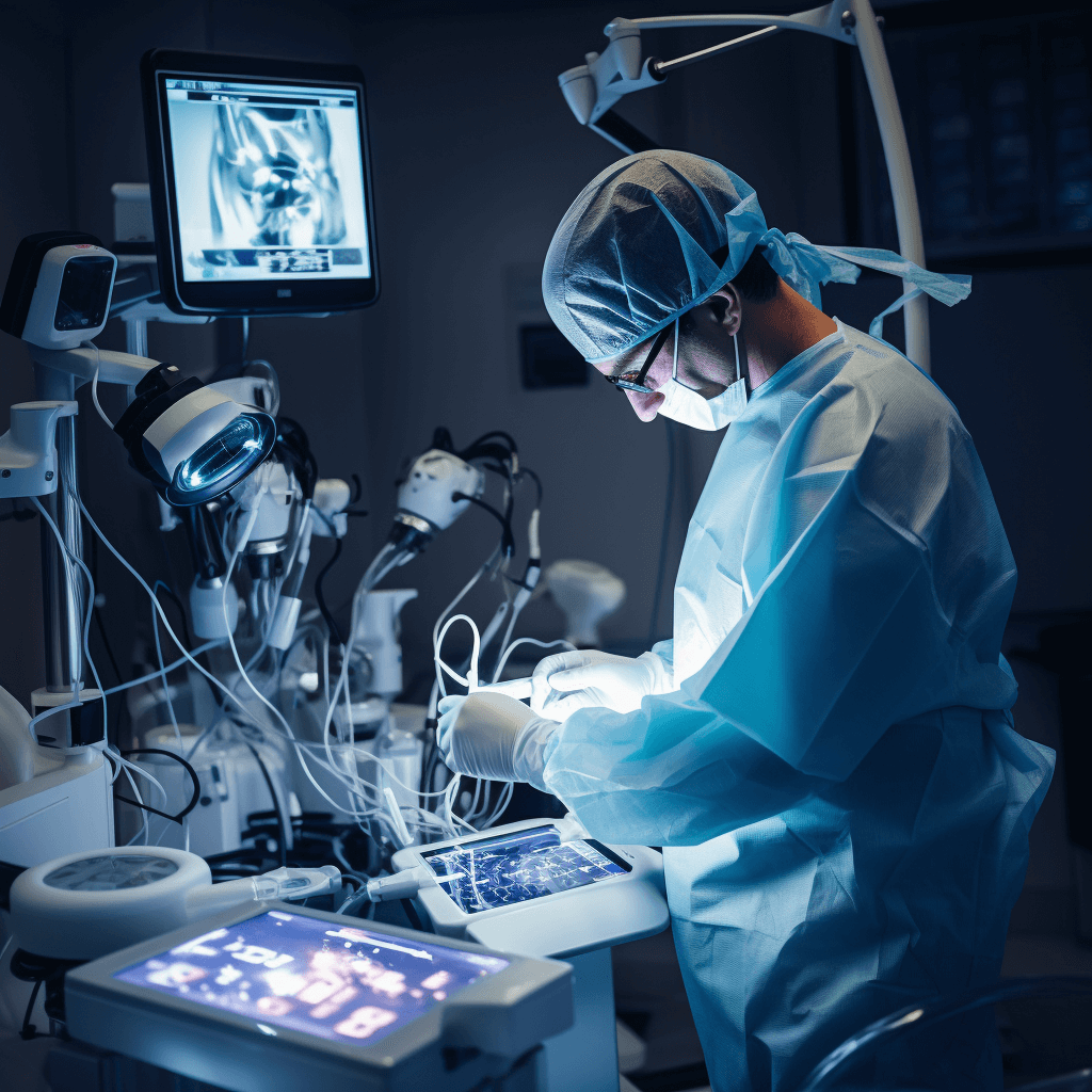Anwendung in laparoskopischen Operationsrobotern