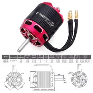 Motor C4260-V2 BLDC para aeronaves RC