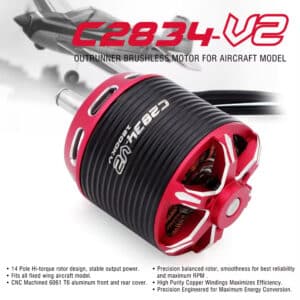 C2834 V2 12v Brushless Motor