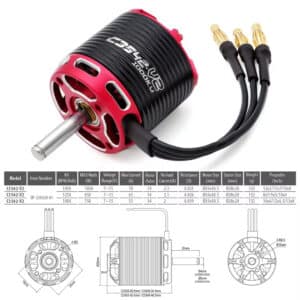 C3542-V2 1000KV Brushless Motor