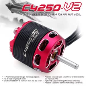 C4250 Brushless Motor for RC Airplanes